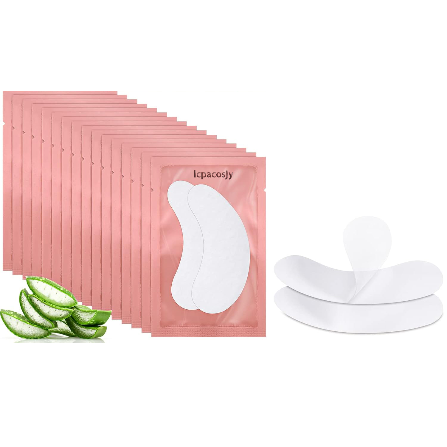 Eyelash Extension Korea - lcpacosjy 속눈썹 연장용 종이 패치, 속눈썹