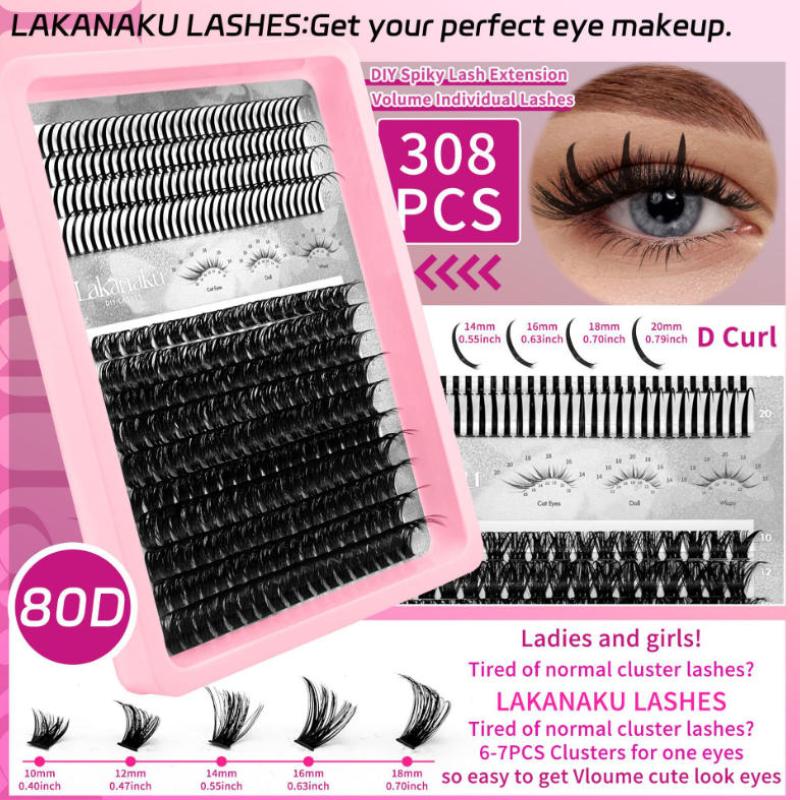Eyelash Extension Cluster - 1세트 DIY 개별 속눈썹, 풍성한 DIY