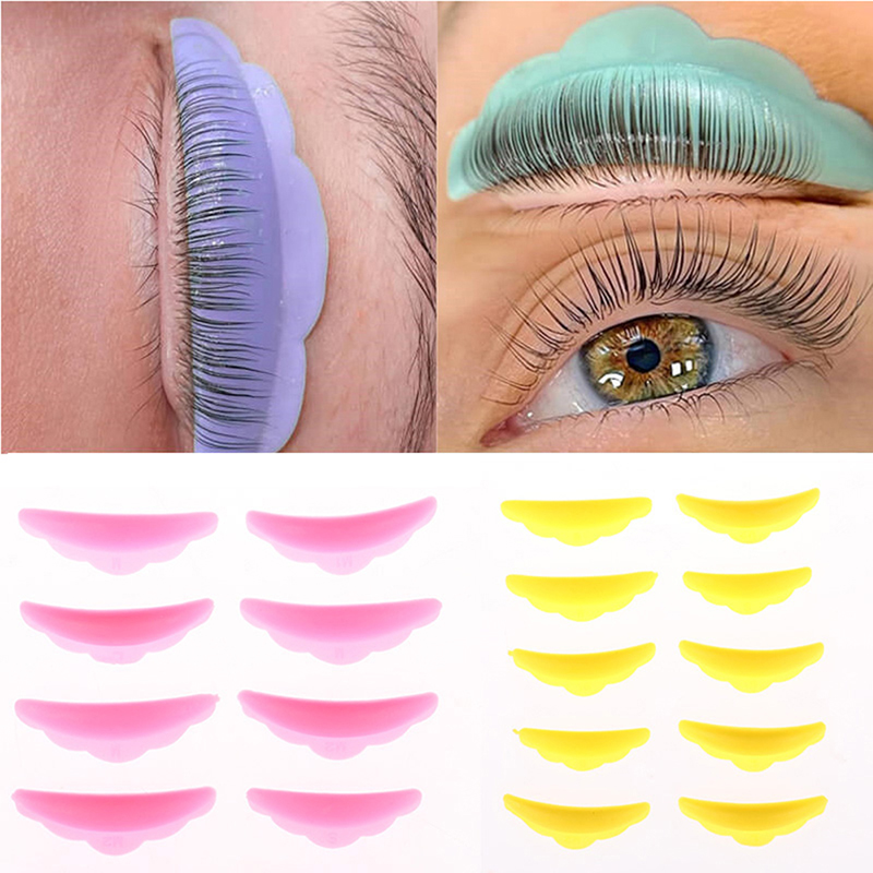Eyelash Extension Course - 속눈썹 연장 실리콘 파마 패드, 속눈썹