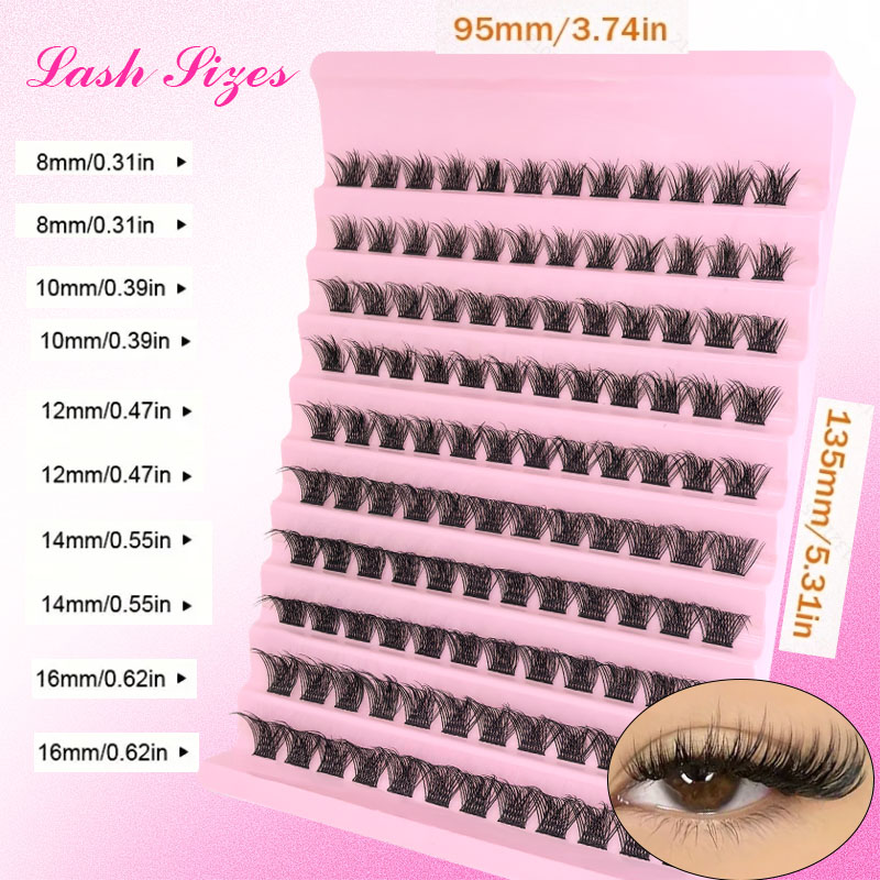 DIY 속눈썹 연장 키트 개별 속눈썹 클러스터 믹스 래 - Eyelash Extension Course 리뷰 및 가격