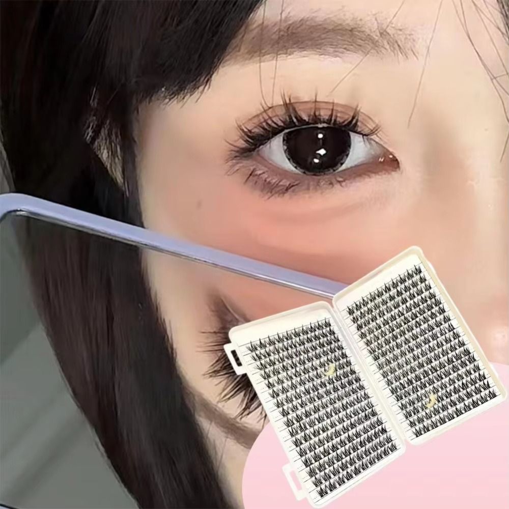 자연스러운 룩의 인조 속눈썹 본드 앤 실 클러스터 디자 - Eyelash Extension Cluster 리뷰 및 가격