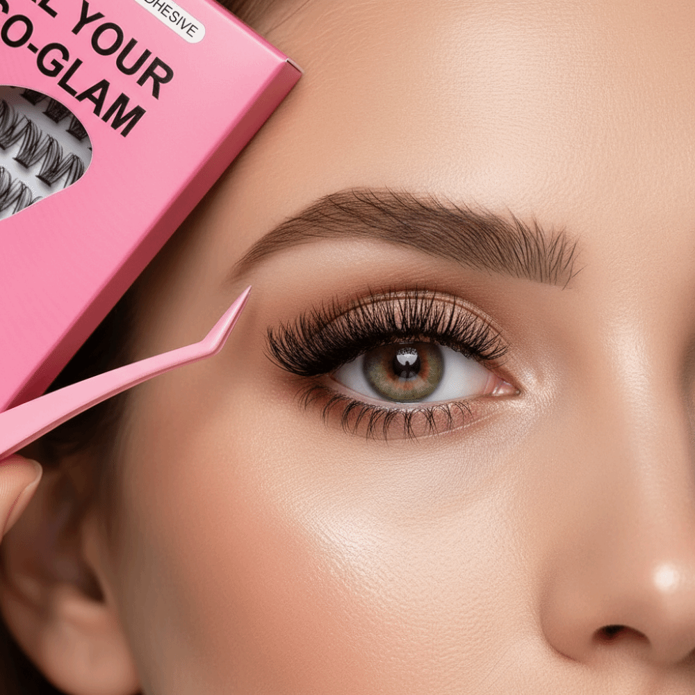 내추럴 룩 DIY 속눈썹 연장 키트 풍성한 무접착 인조 - Eyelash Extension Cluster 리뷰 및 가격