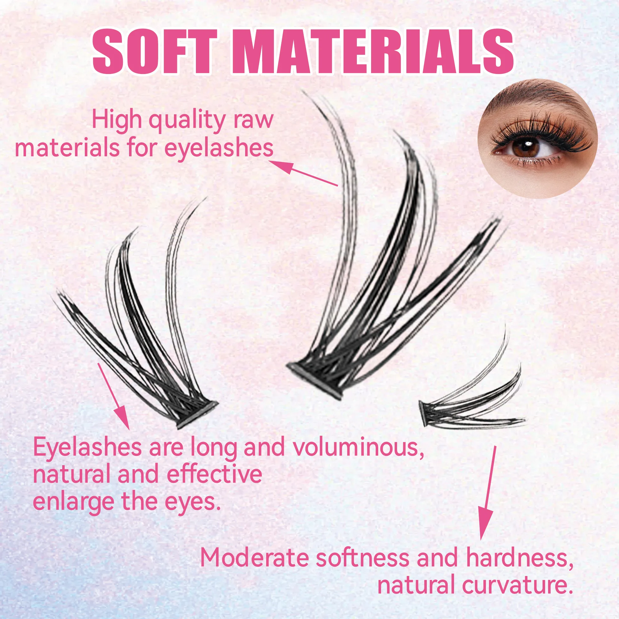 속눈썹 200개 클러스터 속눈썹 본드 및 씰 메이크업  - Eyelash Extension Course 리뷰 및 가격